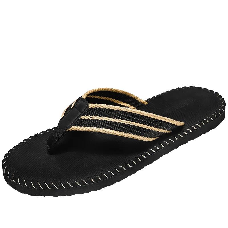 Tøfler til stuen Mann 2024 Herresommersandaler for menn Flipflops Mann Hjemmesko Herreslippers Strand Badevannsko Flop