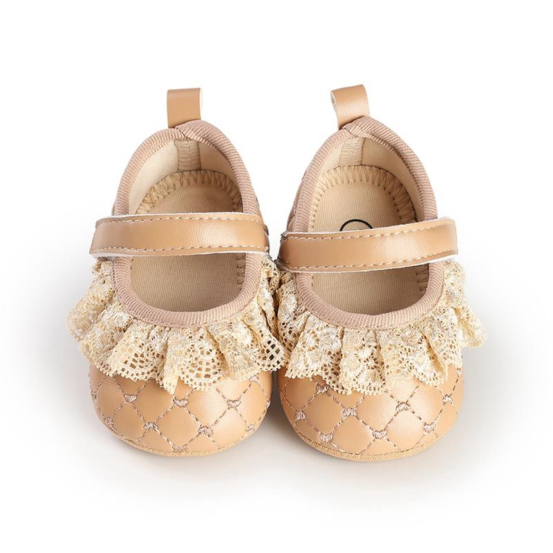 Infant Baby Girls Flat Non-slip Shoes Princess Shoes