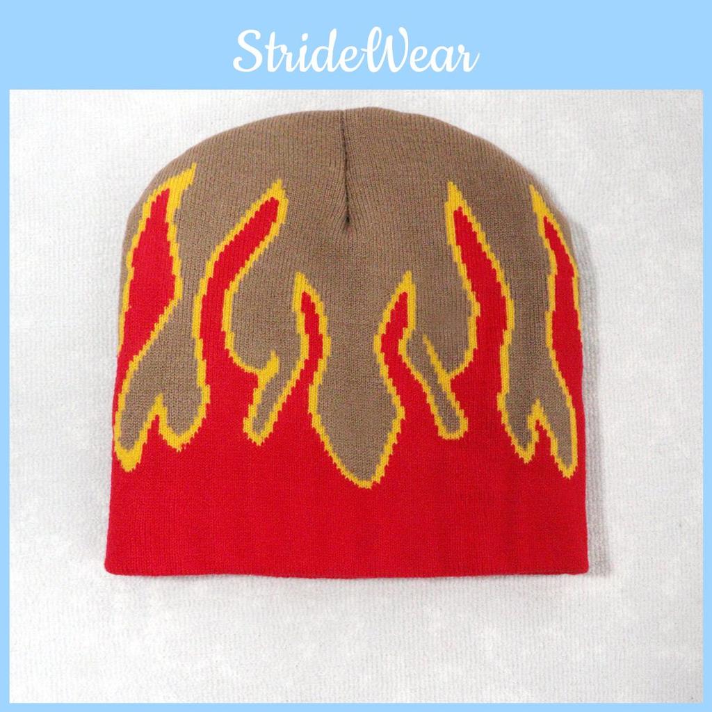 Street Style Knit Hat With Acrylic Material And Warmth For Autumn Outdoor Activities