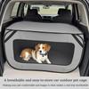 Foldable Dog Travel Crate Portable Car Cats Dogs Cage with Breathable Mesh Window Pop Up Pet Kennel for Outdoor Camping Car Trip