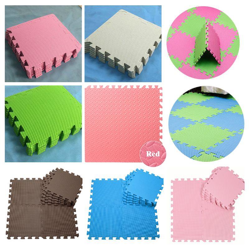 10pcslot Baby Soft Eva Foam Play Puzzle Mat Interlocking Exercise Carpets