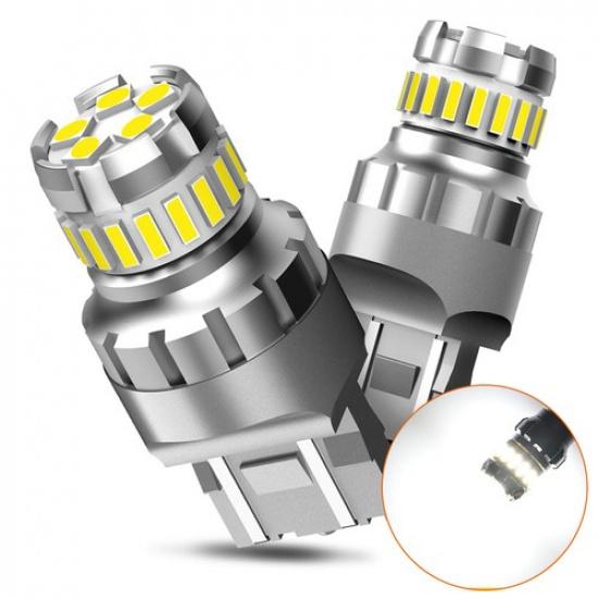 2X AUXITO 7443 7440 LED Back Up Reverse Light Bulbs Super Bright White 6500K