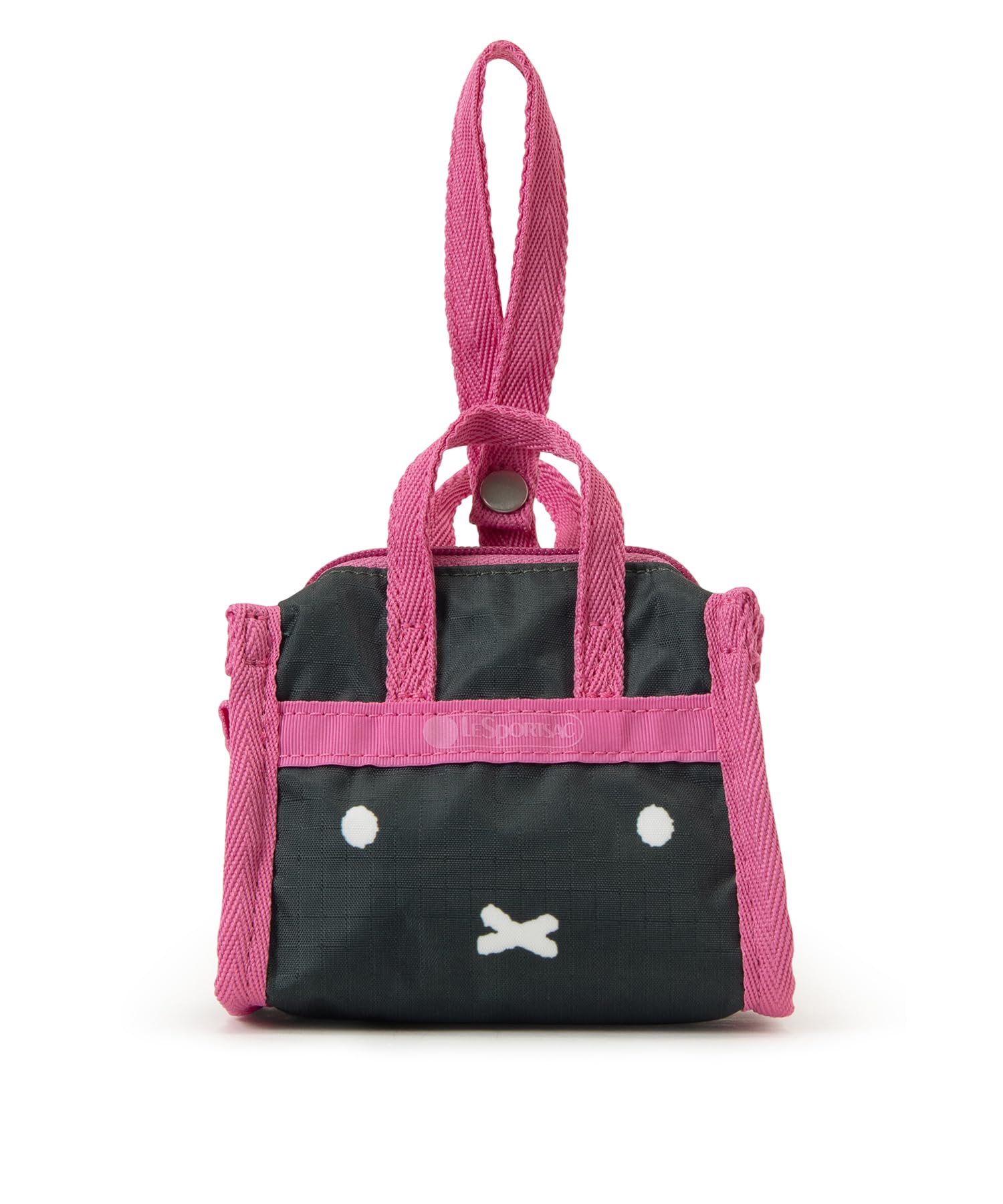Брелок для сумки MICRO WEEKENDER CHARM 1611 Миффи Зеленый Розовый Брелок [LeSportsac] [Официальный] / / /
