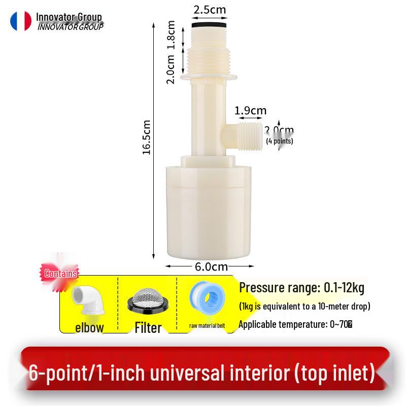 Automatic Float Valve for Tank Water Level Control