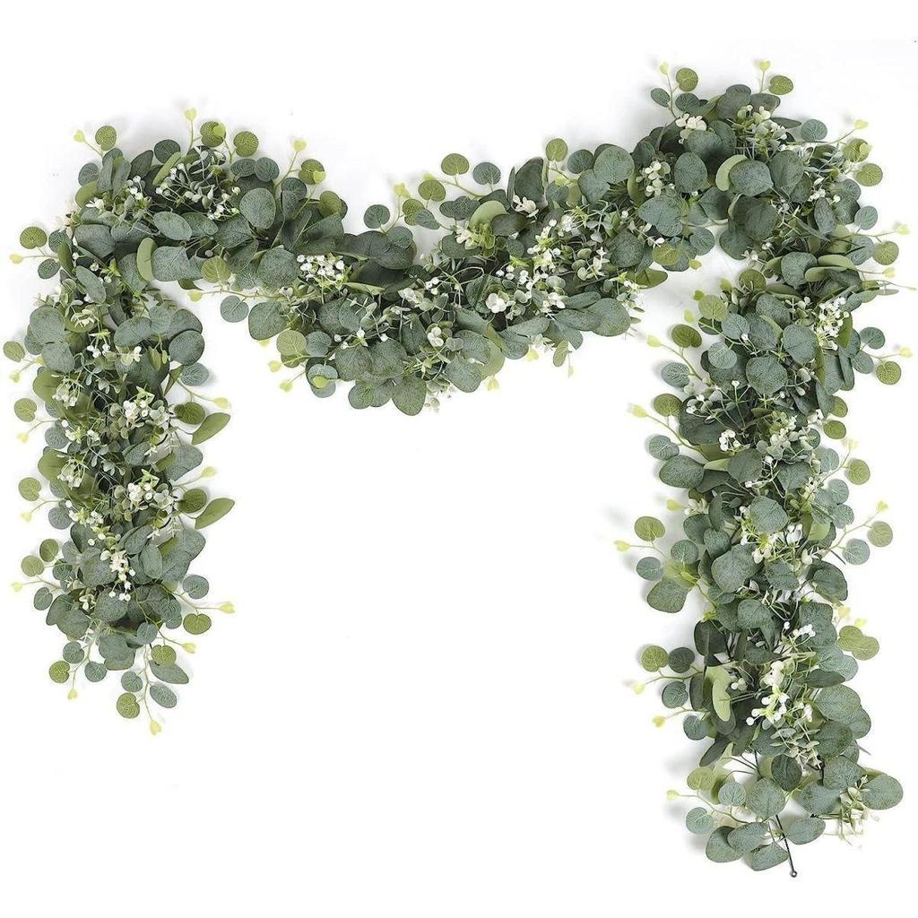 Vigne de rotin cache-tuyau de climatiseur pour arche de mariage et décoration extérieure