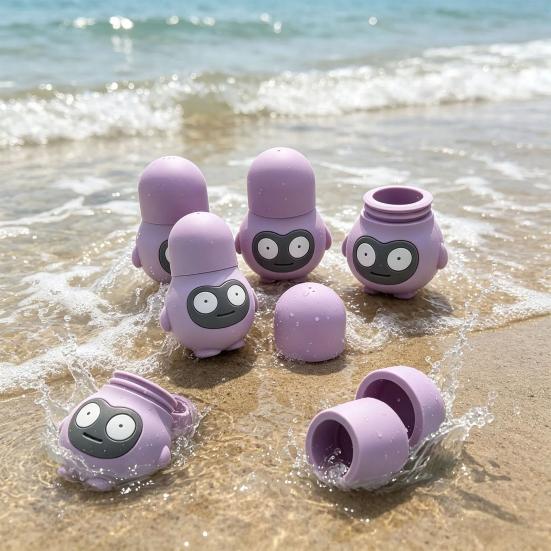 Kids Bath Toy Cute Cartoon Silicone Baby Water Play Toy Safe Fun Water Spray Toy for Toddlers Bathtub Swimming Pool
