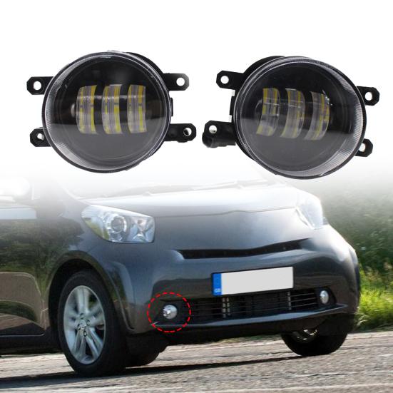 

2 шт., противотуманная лампочка из АБС-пластика высокой мощности с линзой переднего фонаря 81210-0D040