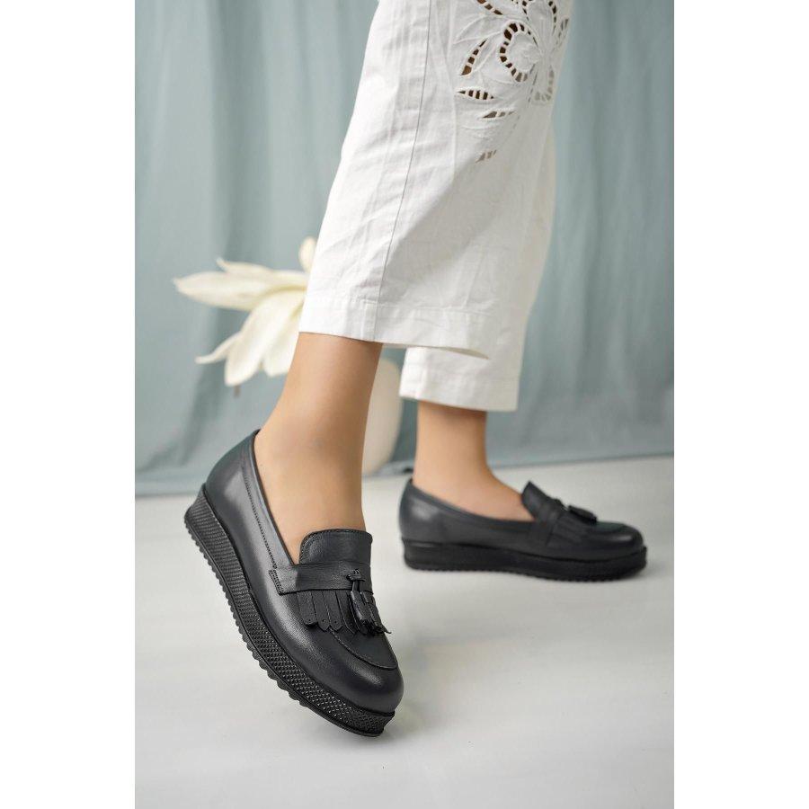 Women's Genuine Leather Casual Shoes Loafers