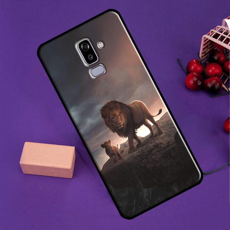 The Animal Lion Phone Case For Samsung Galaxy J3 J5 J7 2017 J1 A5 A3 2016 J8 J4 J6 Plus A6 A8 A7 A9 2018