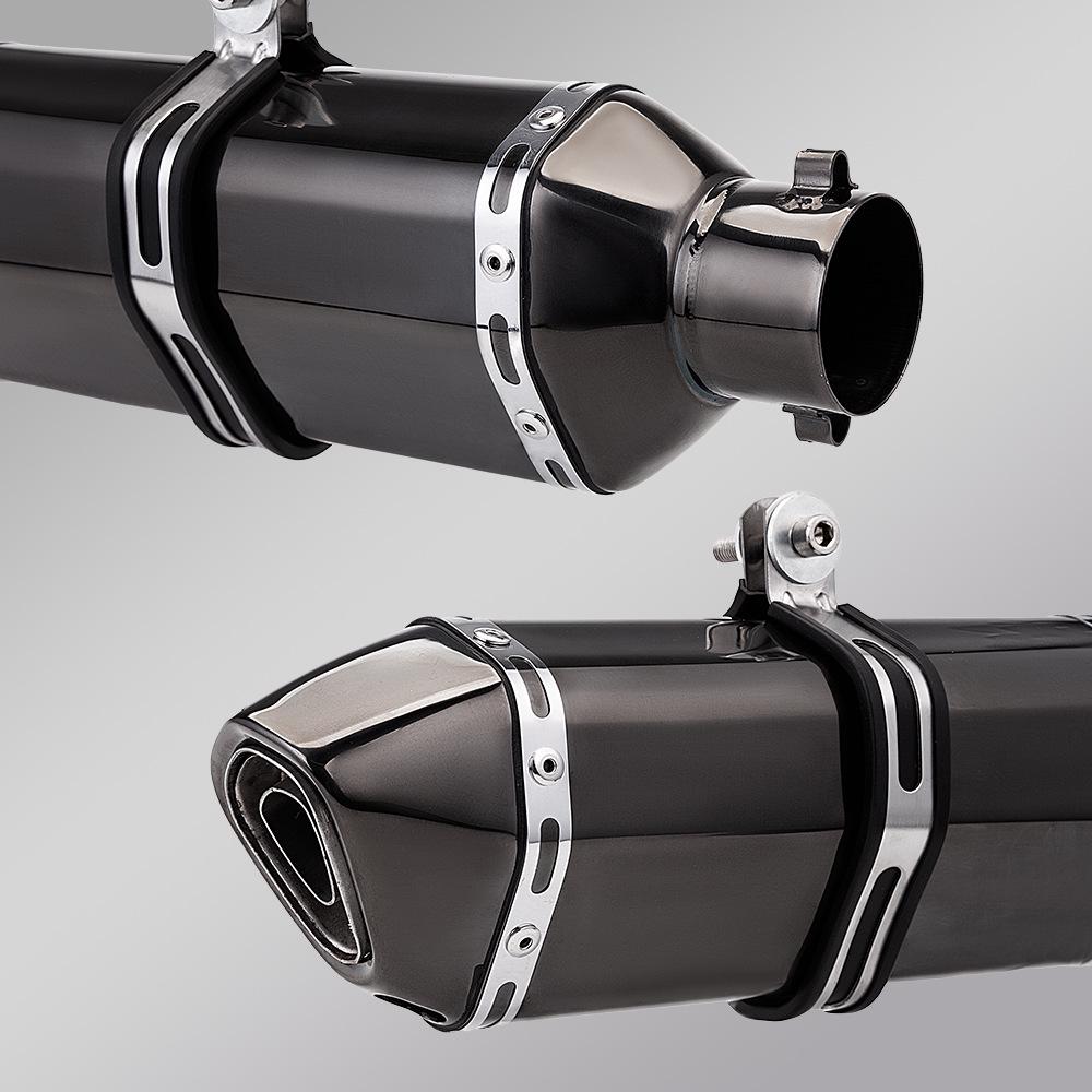 Ninja 400 Z400 Stainless Steel Mid-Pipe Exhaust, Non-Destructive Install for 2017-2023 Models