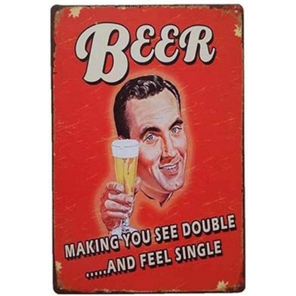 Plaque Metal Tin Signs All You Need is Beer Wall Decoration Vintage Posters Iron Painting for Man Cave Home Cafe Garden Club