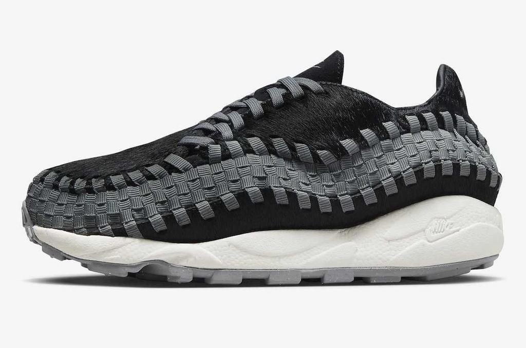 FB1959-001 Nike Air Footscape Woven Black and Smoke Grey (Women's)