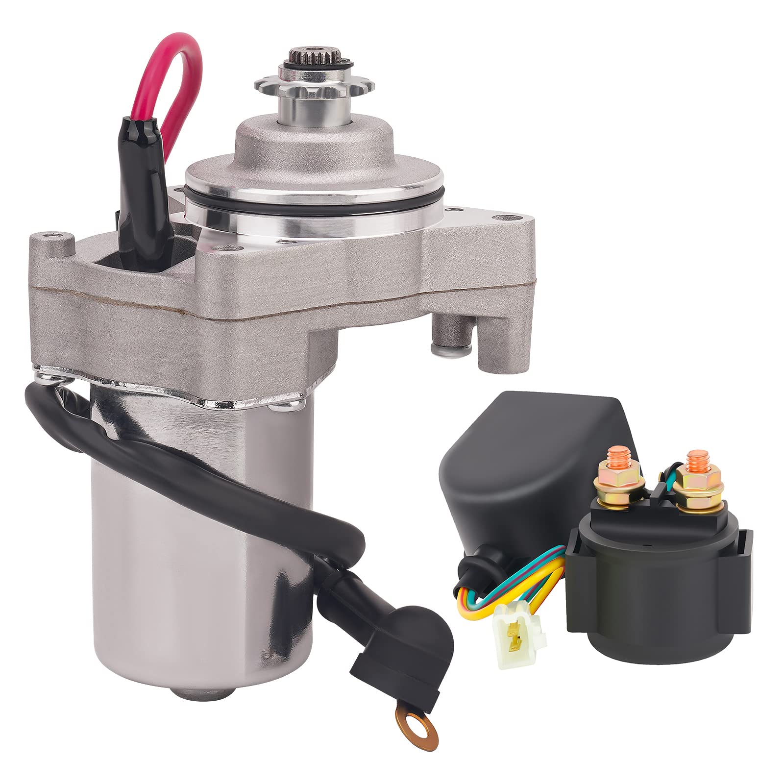 

Starter Motor Solenoid Relay for 125cc 110 100 90 70 50cc ATV Dirt Bike Pit Bike Dune Buggy Sandrail Quad 4 Wheelers SSR Roke starter