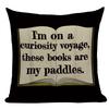 Cute Letter Print Pillow Case Square Cushion Cover Decorative For Sofa Bedroom Living Room Seat Car Office Home Decor