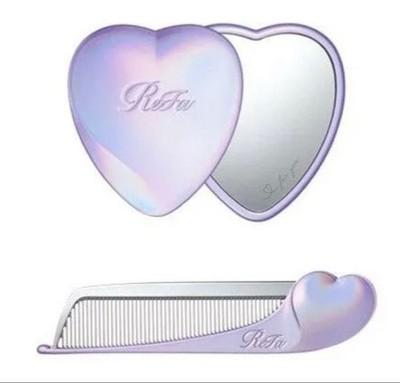 ReFa HEART COMB Hair brush(Silky Purple) Mirror Set JP VIP Limited