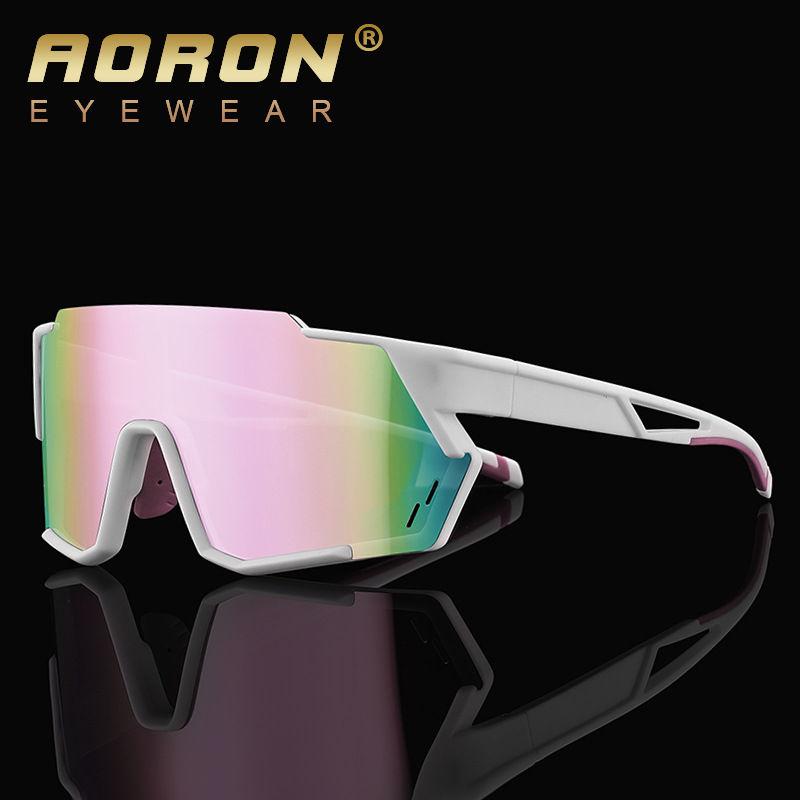 

AORON Outdoor Polarized Sunglasses Fashion Windproof Sports Driving Cycling Glasses for Men Women Skiing Goggles