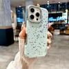 New Luxury Solid Color Shimmering Powder Soft TPU Phone Case For iPhone 16 Pro Max 14 11 12 13 15 Pro Max Plus Bumper Back Cover