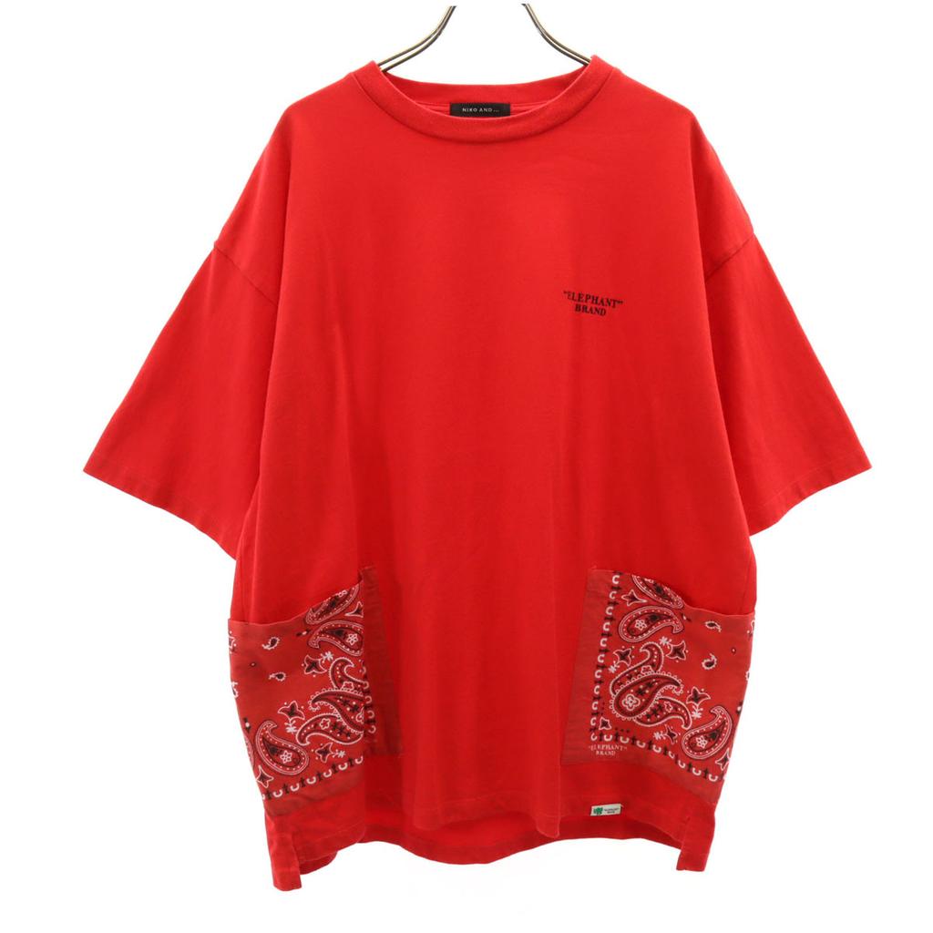 niko and... ELEPHANT BRAND Elephant Brand Exclusive Short sleeve T-shirt Men's Used