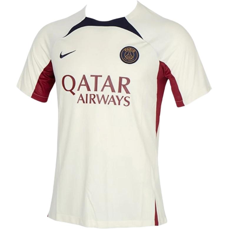 Nike Colorblock Letter Print Round Neck Short-Sleeve Soccer Jersey Men Tops White DX3022-116