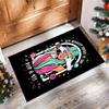 Soft Crystal Velvet Floor Rug,Lady Gaga Anti Slip Decorative Carpet, Plush Area Mat For Indoor Home Decoration