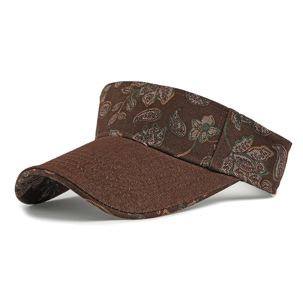 Flor de anacardo Gorra vacía Sombrero de sol de verano para mujer Sombrero de sol para deportes al aire libre Montar en bicicleta Sombrero de sol Gorra de béisbol de mezclilla