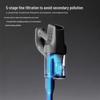 Ultra-Quiet Handheld Wireless Vacuum & Mop Combo - Powerful Suction for Carpets