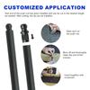 Chromoly Pushrod 3/8" 11.60 Inch 8PCS Durable Engine Push Rod for VW Air Cooled Motors Repair Accessory