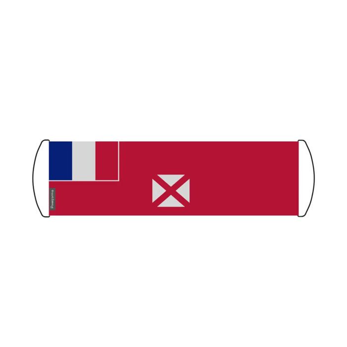 Drapeau - Wallis-et-Futuna - 24 X 70 Cm - Imperméable - Recto/verso - Léger Et Robuste