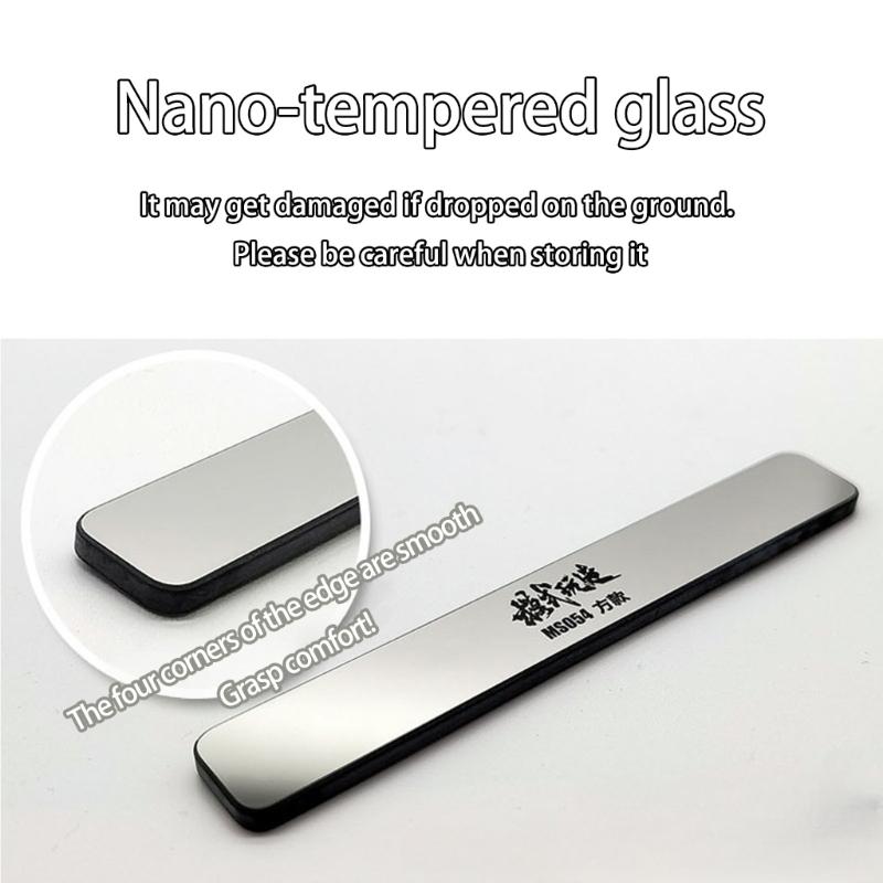 Mirror Polished Crafting File Tempered Glass Construction Ergonomic Design For Model Enthusiasts DIY Projects