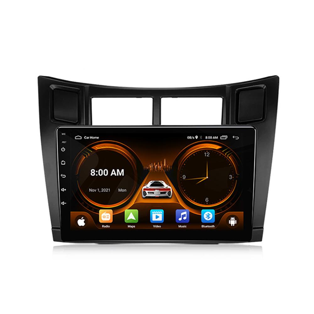2 Din Car Radio Multimedia Player For Toyota Yaris 2005-2012 Android 12 4G GPS WIFI Navigation Stereo Head Unit Carplay   4