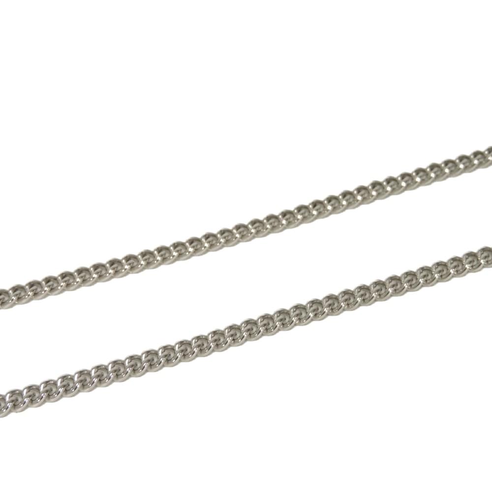 Used LV Logo Locket Pendant, Black Gray, Monogram Eclipse, 12564 Collier Plaque, M63640, 7984 Noir, Men's from Japan