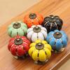 Colorful Drawer Pulls Pumpkin Shape Furniture Handles Vintage Cabinet Handles  Furniture Doors