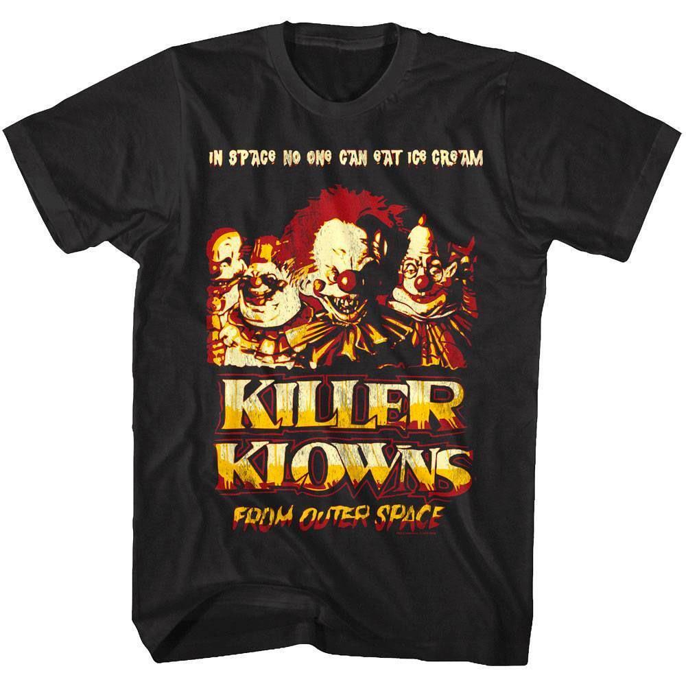 Killer Klowns In Space No One Can Eat Ice Cream Men T Shirt L