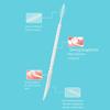 300/60 Pcs Portable Fish Bone Shaped Interdental Brush Disposable Dental Floss  Household