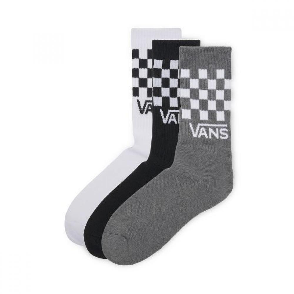 

Vans Классические носки Vans Check Crew, черные, белые Vn000f0wy281 FREE