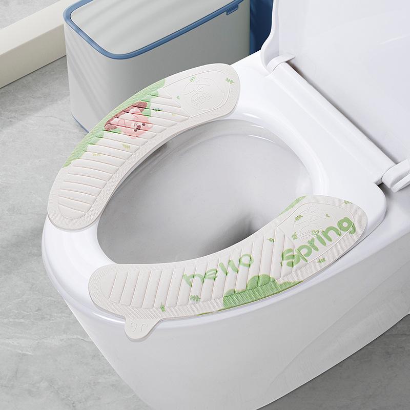 Eva Toilet Seat Cover Mat Summer Soft Washable Closestool Mat Seat Case Toilet Lid Pad Cover Bathroom dropshipping