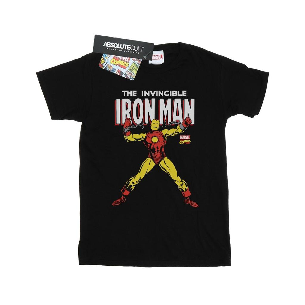 Marvel Mens Iron Man Chains T-Shirt