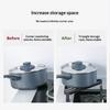 Pot Rack, Desktop Insulation, Anti Scald Storage, Pot Corner Shelf, Household Iron Triangle Bracket