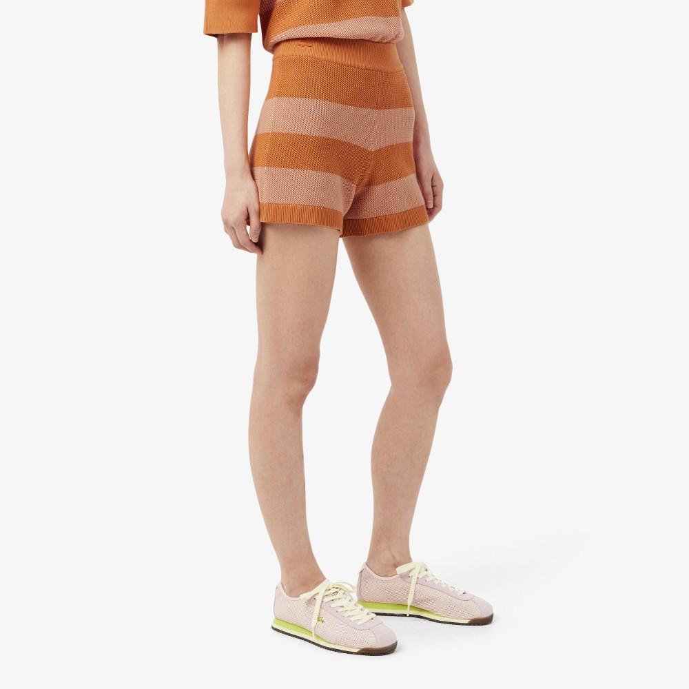 Lacoste Women's Bold Stripe Shorts GF9891-56G4IM