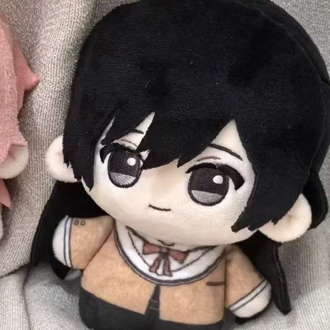 Stofftier 10cm Anime Bloom Into You Yuu Koito Nanami Touko Plüschtier Spielzeug Cartoon Plüschtier Schlüsselanhänger Tasche Anhänger Geburtstag Weihnachten Geschenk 10cm
