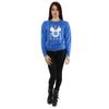 Disney Womens/Ladies Mickey Mouse Christmas Silhouette Sweatshirt