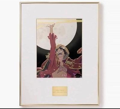 ONE PIECE Musee Frame Art Collection Monkey D Luffy Serial Number Japan