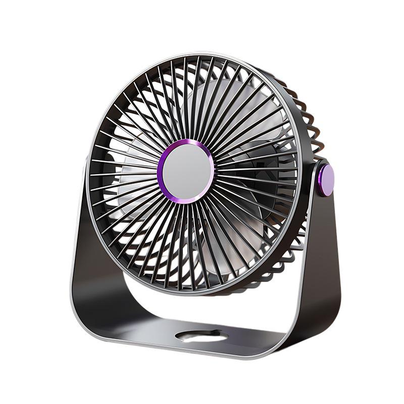 Summer Arrival: Ultra-Quiet USB Rechargeable Fan for Home, Dorm, Desk or Bedroom - Portable and Silent F40