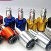 Universal Motorcycle Handlebar End Plugs Non Slip Surfaces High Effect Resistance Aluminum Weather Resistant Handle Plugs