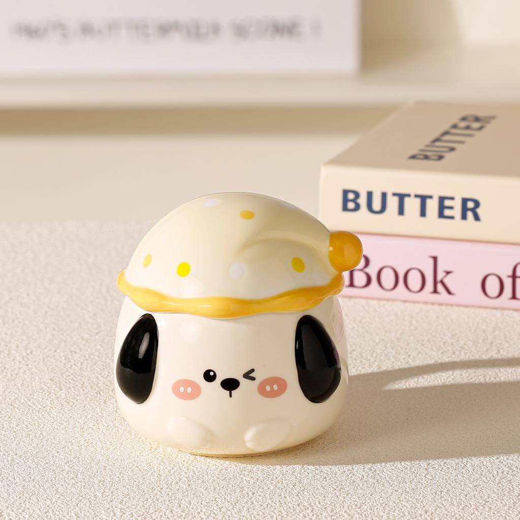 Creative Mug Mushroom Styling Cartoon Cute Ceramic Cup High Value Water Cup with Lid Hand Gift Gift