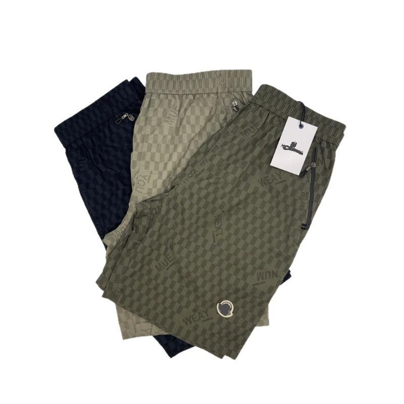 Mens Loose Fit Cotton Shorts Casual Cargo Beach Travel