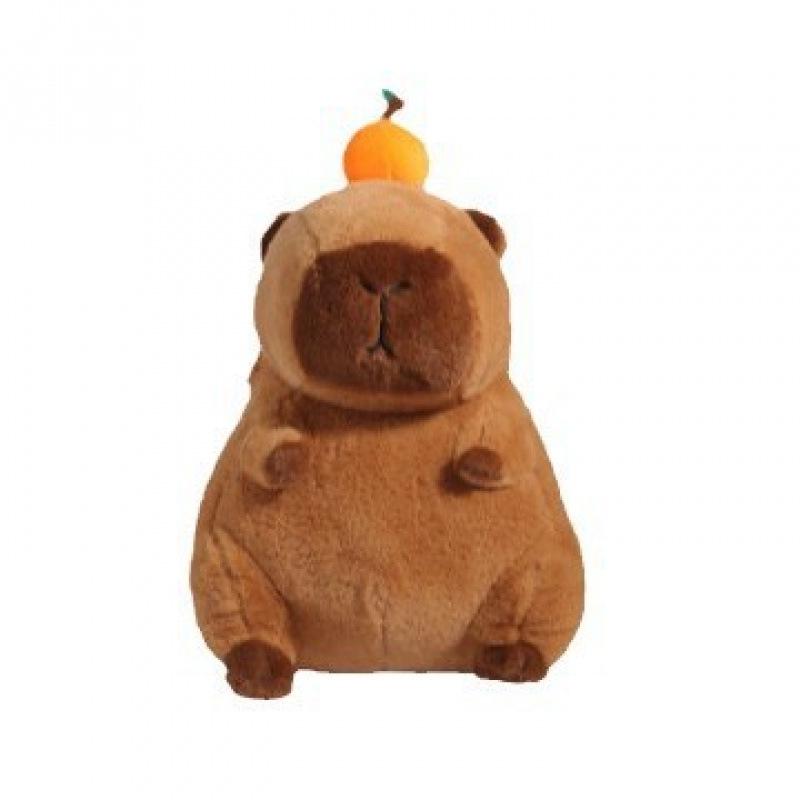 Capybara Plush Backpack - Korean Style Double Shoulder Bag