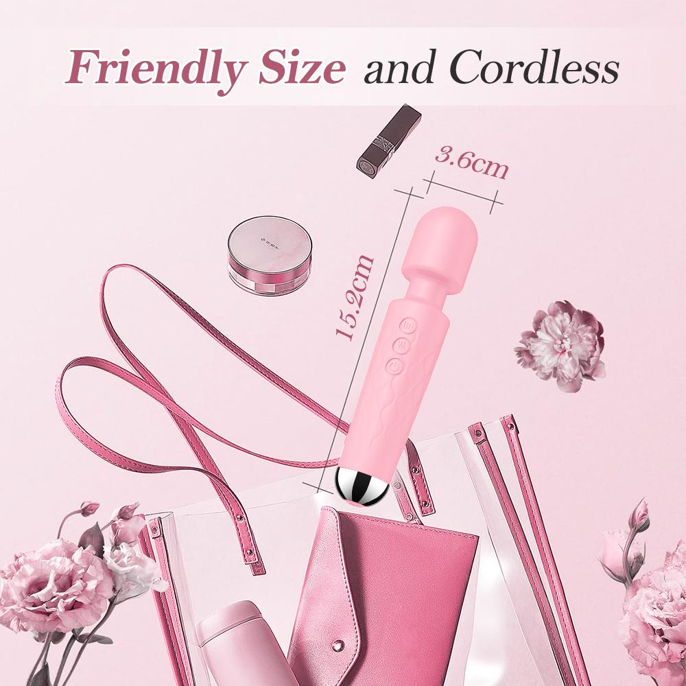 20 Speeds AV Vibrator for Women Powerful Nipple G spot Clitoris Stimulator Magic-Wand Dildo Female Masturbation Adult Sex Toys