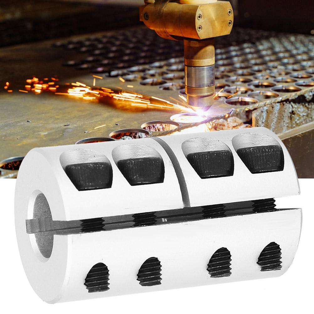 D25 X L40 Clamping   Coupling Aluminum Alloy Shaft Coupling for Engraving Machine(D25*L40 Inner Hole 6.35 To 8 )