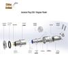 Zhonglian XS9 Waterproof Aviation Cable Connector Plug & Socket, New Moisture-Proof Model